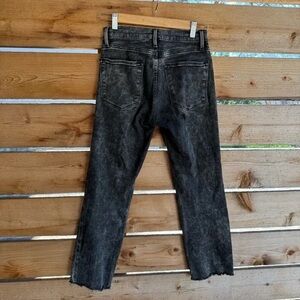 Frame Denim Women's Charcoal Straight Leg Jeans